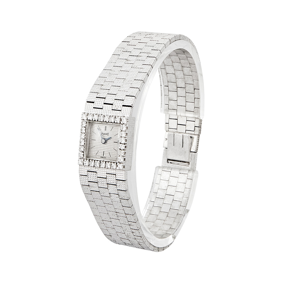 Piaget White Gold & Diamond Wristwatch